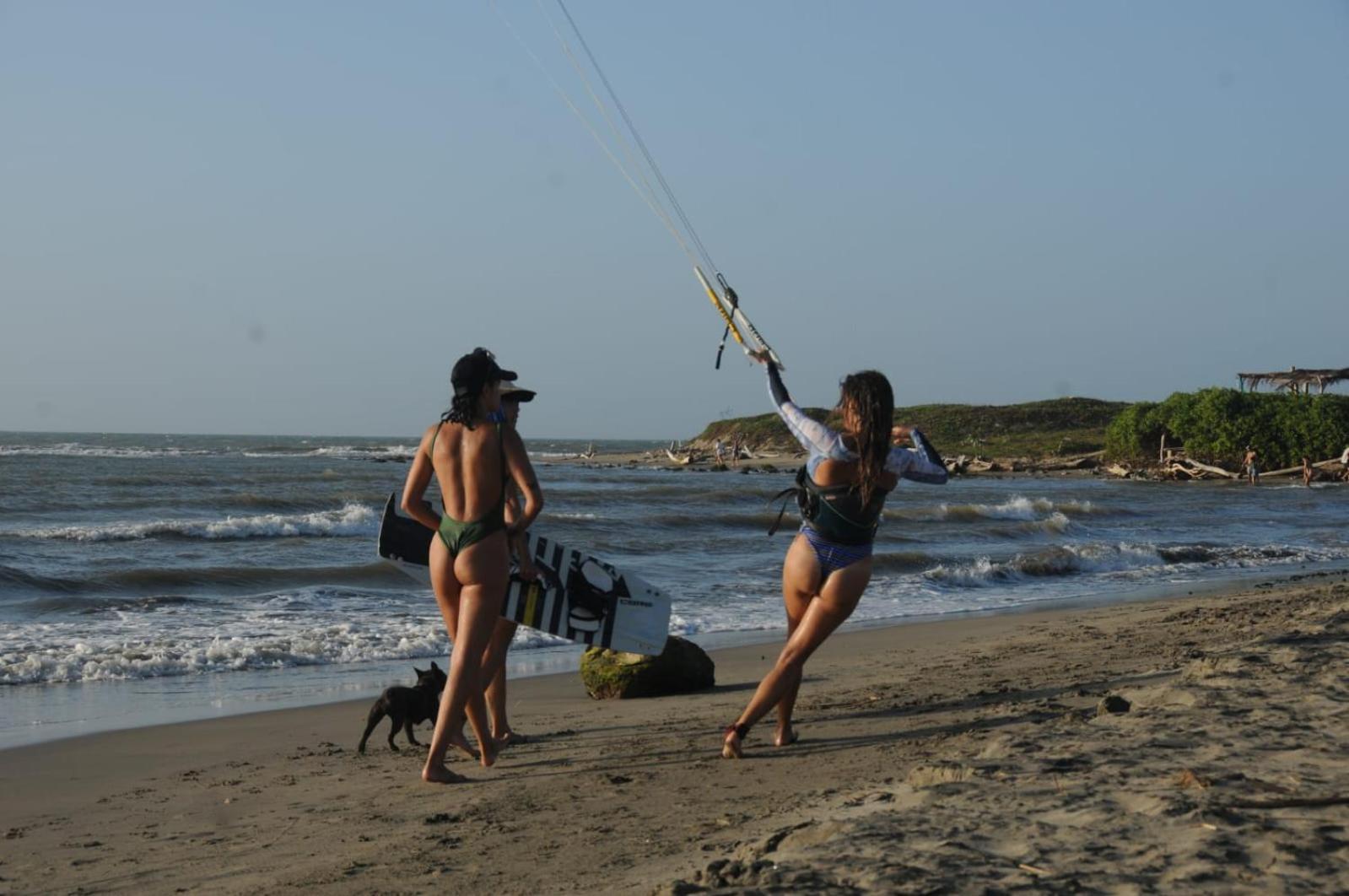 Kitesurf Hostal Ocean House-Santa Veronica Bagian luar foto