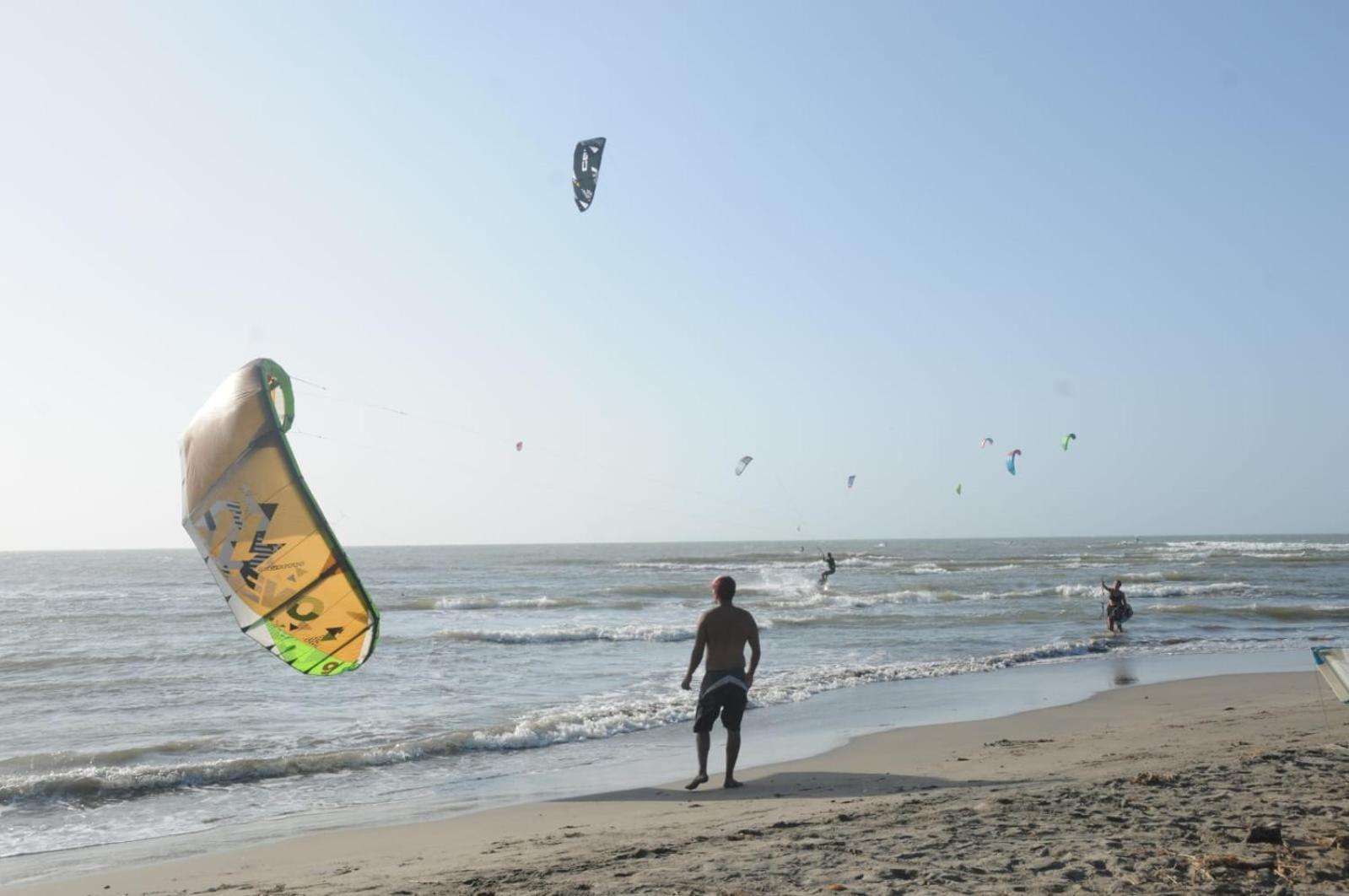 Kitesurf Hostal Ocean House-Santa Veronica Bagian luar foto